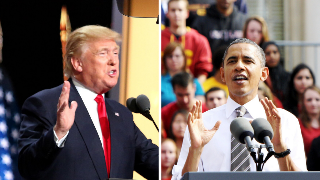 Donald Trump barack obama