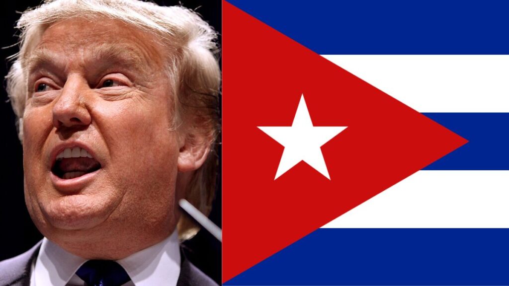 Trump talks of taking Cuba