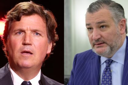 Tucker Carlson and Texas Sen. Ted Cruz