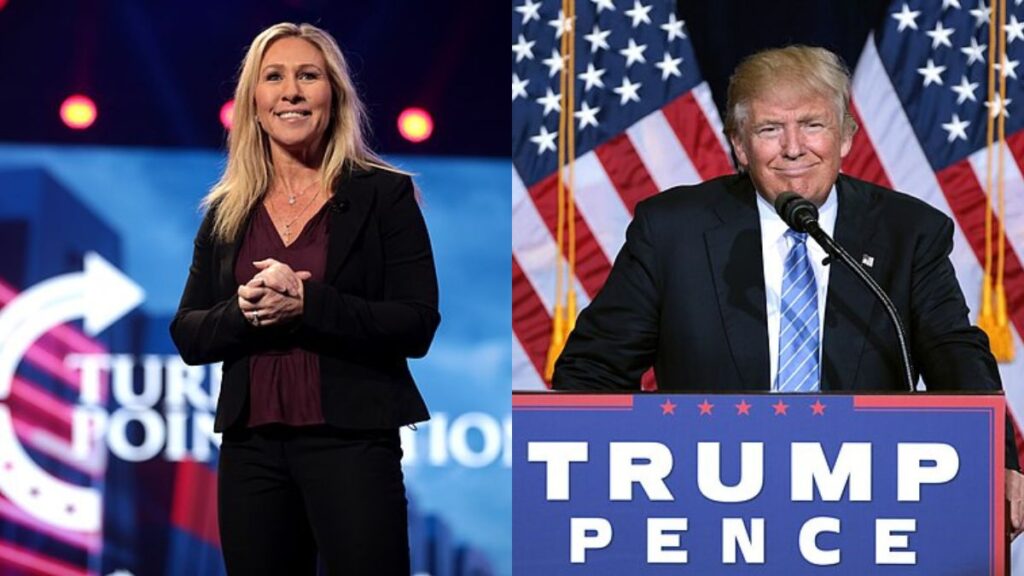 Marjorie Taylor Greene, Donald Trump,