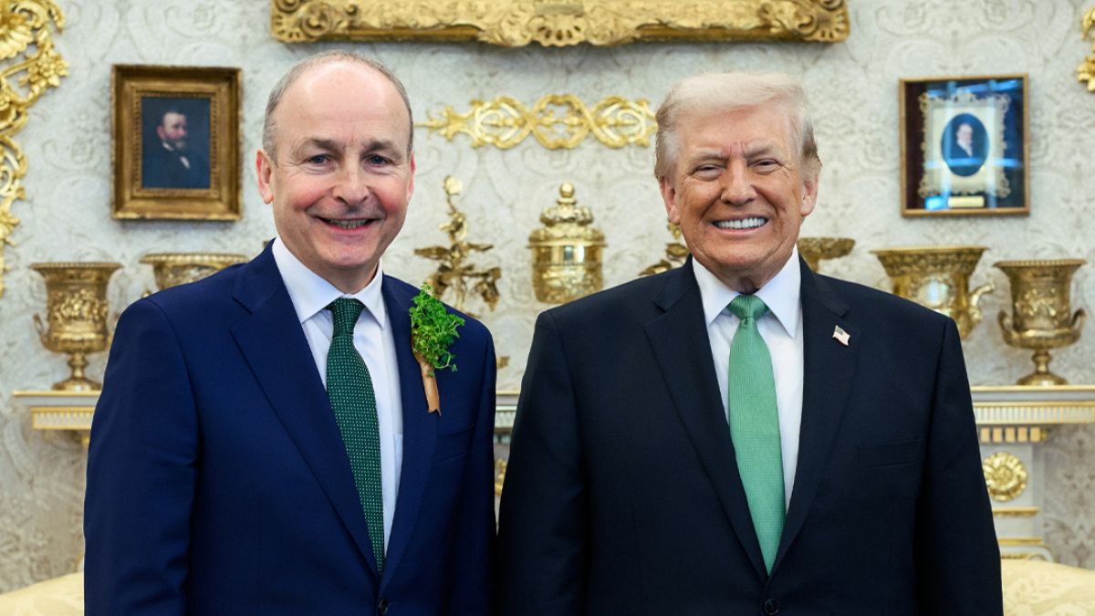 Trump Misgenders Irish President While Responding to War Remarks