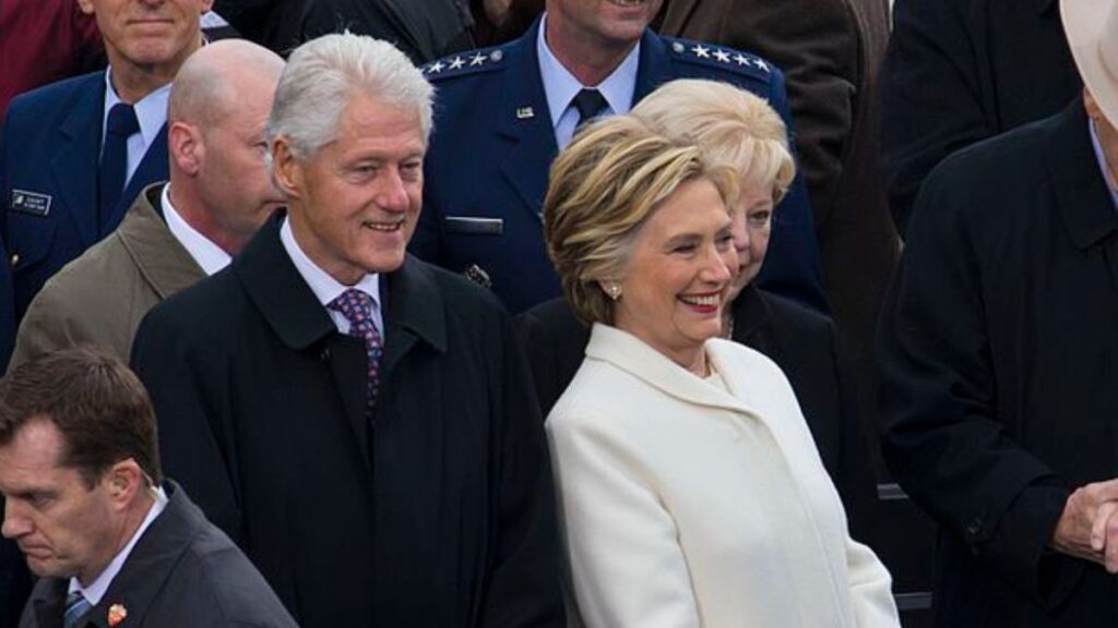Bill Clinton and Hillary Clinton