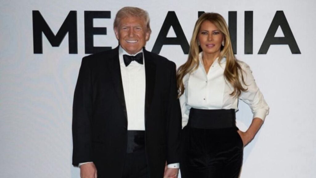 Donald Trump and Melania Trump, melania docufilm
