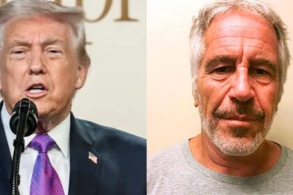 Donald Trump and Jeffrey Epstein