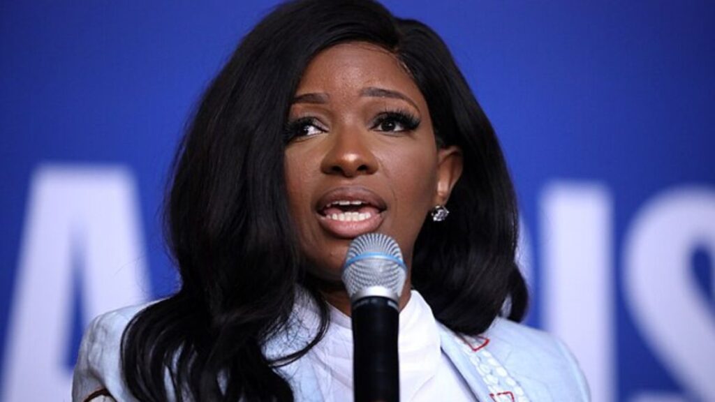 Jasmine Crockett security guard