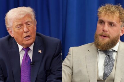 Donald Trump interviewed by Jake Paul