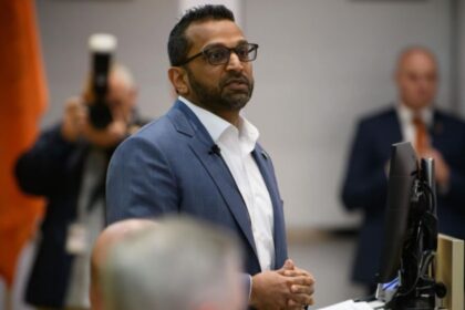 FBI-Kash Patel sneakers