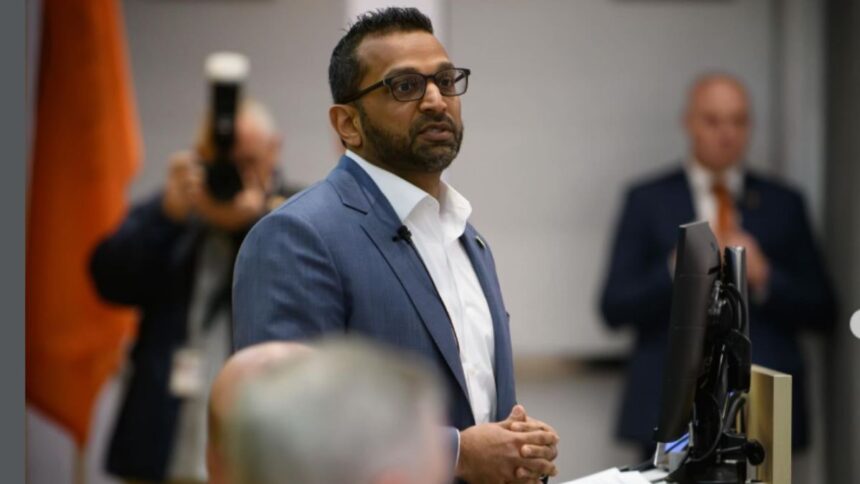 FBI-Kash Patel sneakers