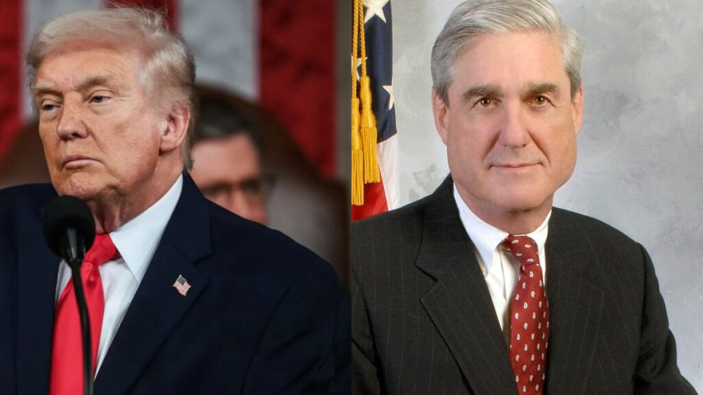 Donald Trump said he is glad Mueller died.