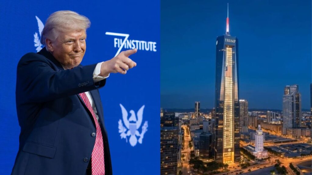 Donald Trump offers glimpse of the presidential library