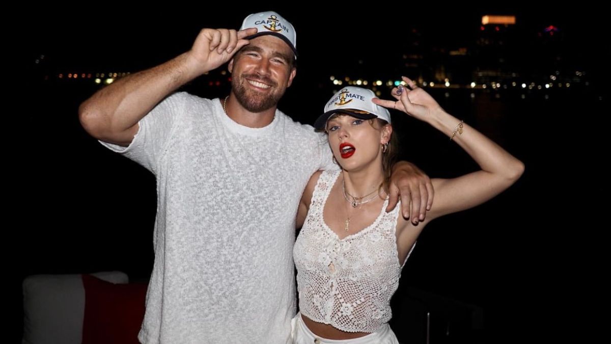 Taylor Swift and Travis Kelce has possibly decided on their wedding date (image source: Instagram/Travis Kelce)