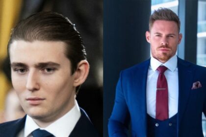 Barron Trump, Andrew Tate, Justin Waller