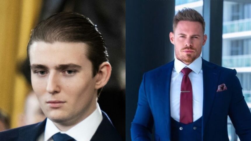 Barron Trump, Andrew Tate, Justin Waller