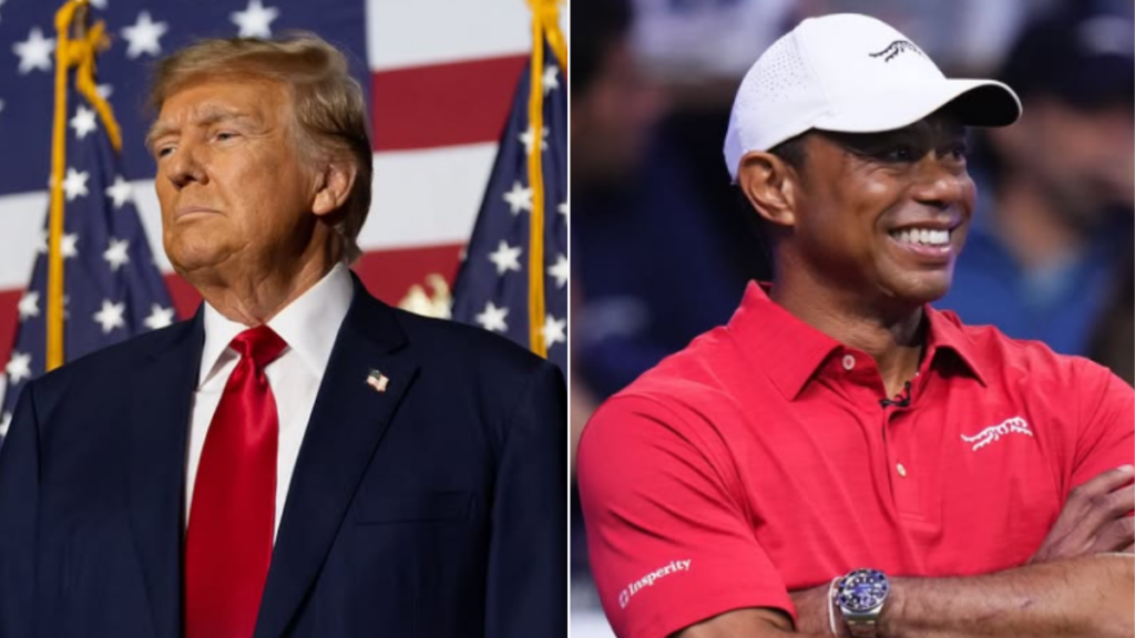 Trump addresses Tiger Woods' accident ahead of arrest