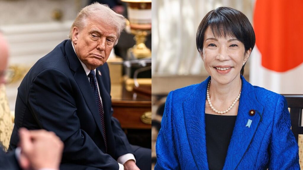 Donald Trump, Sanae Takaichi,