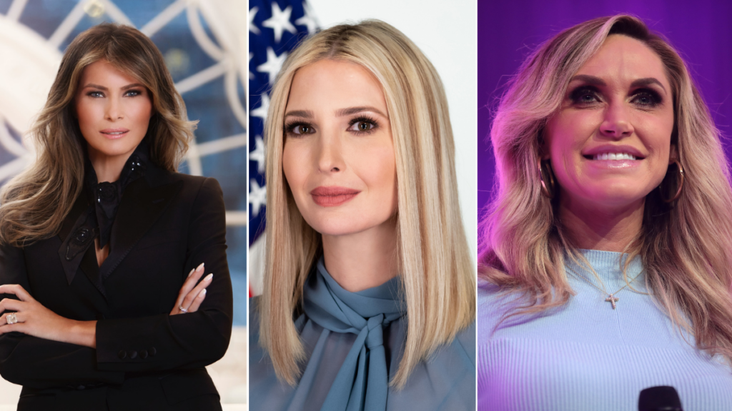 Women in the Trump circle have changed noticeably over the years.