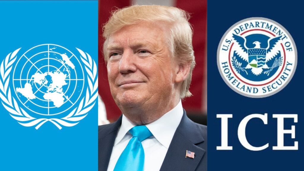 UN accuses Donald Trump of human rights violation over ICE actions (image source: Wikimedia Commons/Colohisto/The White House/United States ICE)