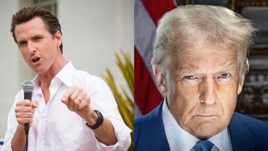 Gavin Newsom and Donald Trump spark social media war