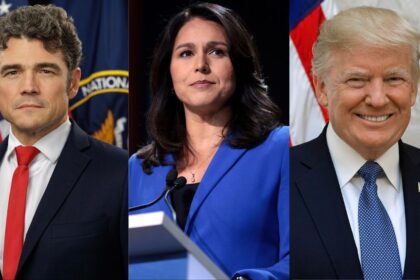 Tulsi Gabbard in hot water, as Joe Kent resigns over Trump’s war narrative (image source: Wikimedia Commons/Office of DNI/Gage Skidmore/Shealeah Craighead)