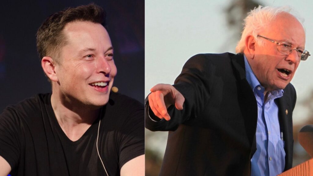 Bernie Sanders-Elon Musk-wealth gap