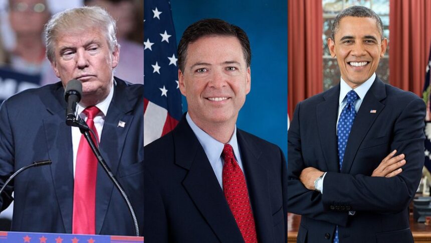James Comey, Donald Trump, Barack Obama