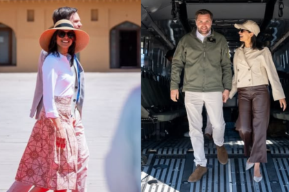 Usha Vance spotted wearing hats on multiple occasions