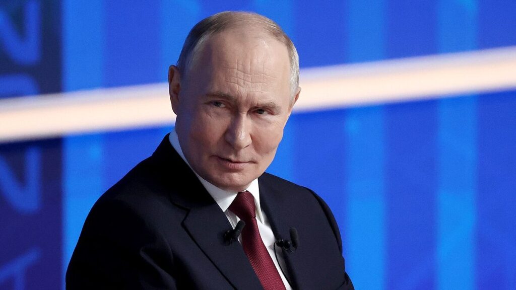 Russian President Vladimir Putin