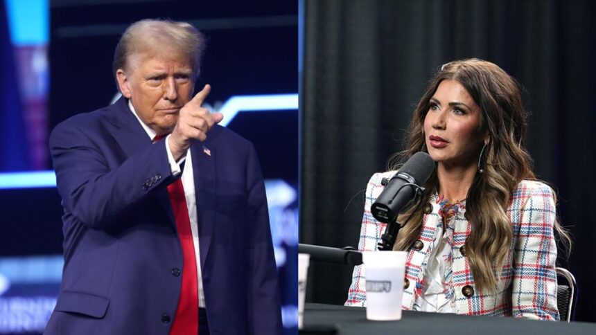 Reasons why Donald Trump fired Kristi Noem