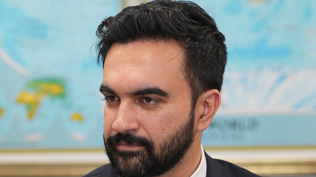 New York City Mayor Zohran Mamdani