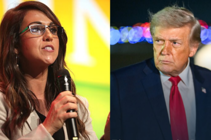 Lauren Boebert turns her back on Donald Trump