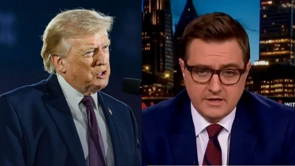chris hayes calls out Donald trump