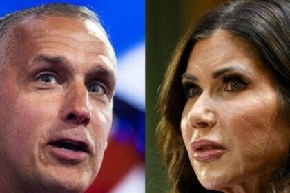 Corey Lewandowski and Kristi Noem