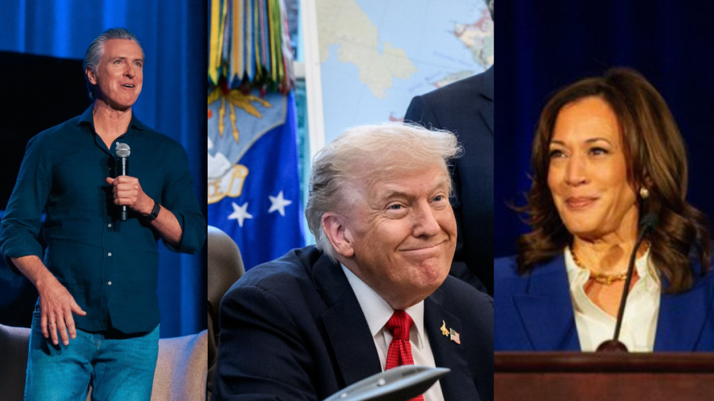 Donald Trump is more popular than Gavin Newsom and Kamala Harris, new NBC News poll reveals.