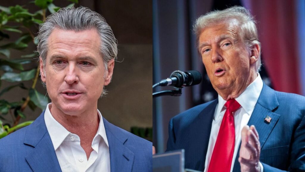 California Governor Gavin Newsom trolls Donald Trump about the partial government shutdown