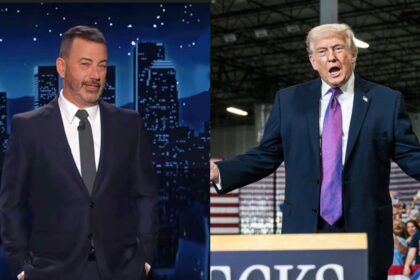 Jimmy Kimmel mocked Donald Trump, accusing him of "gaslighting" over oil prices