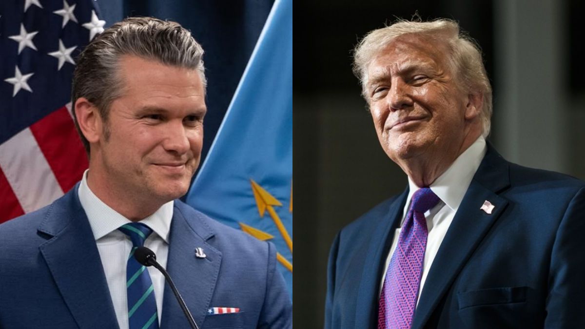 Pete Hegseth’s Trump Impression Gets Laughs While Dodging One Major Concern