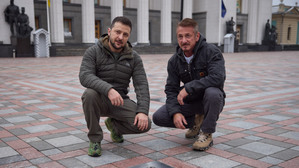 Sean Penn ghosts the Oscars for a Ukraine trip