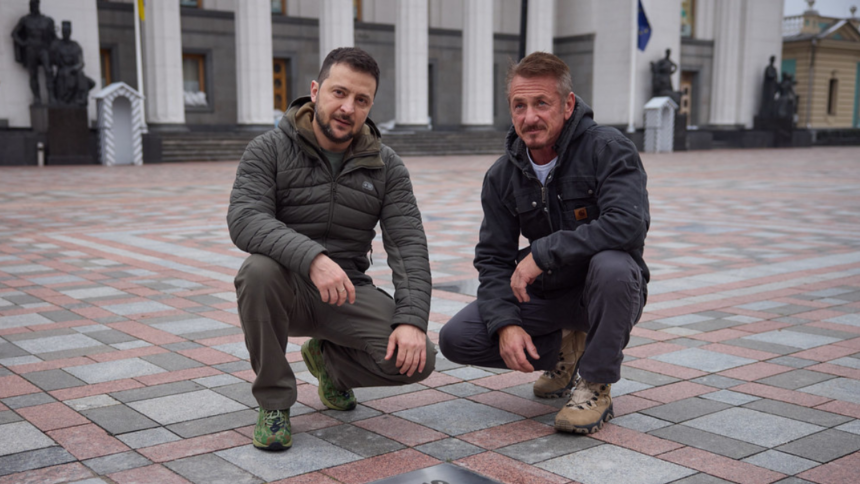 Sean Penn ghosts the Oscars for a Ukraine trip