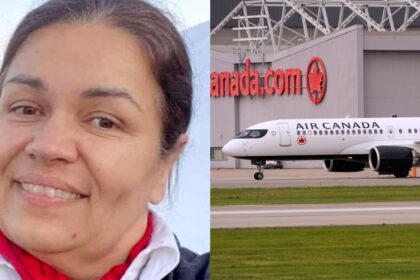 Air Canada flight attendant Solange Tremblay