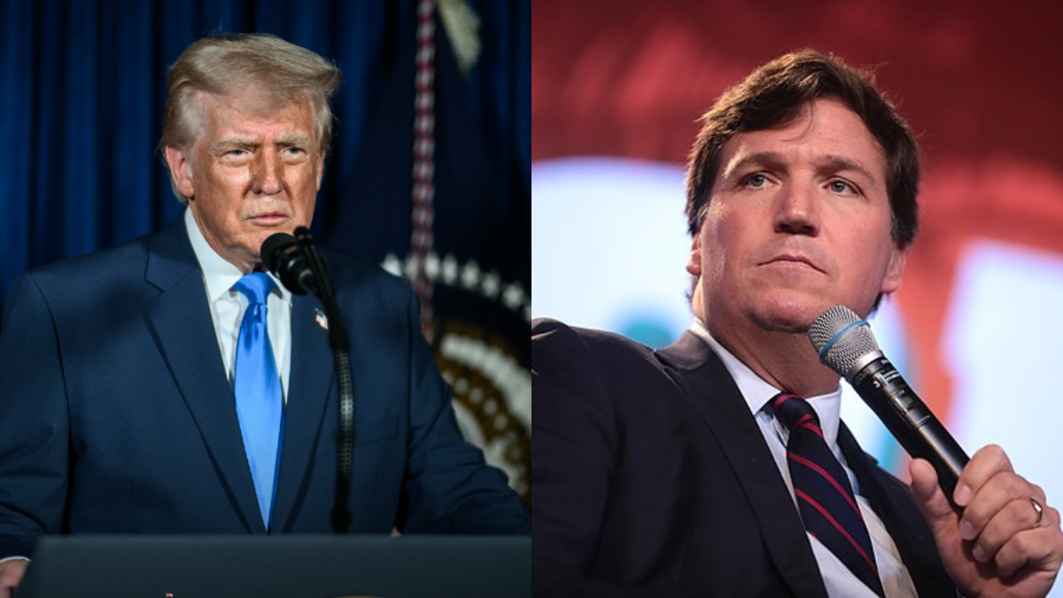 Tucker Carlson-Donald Trump-Iran war
