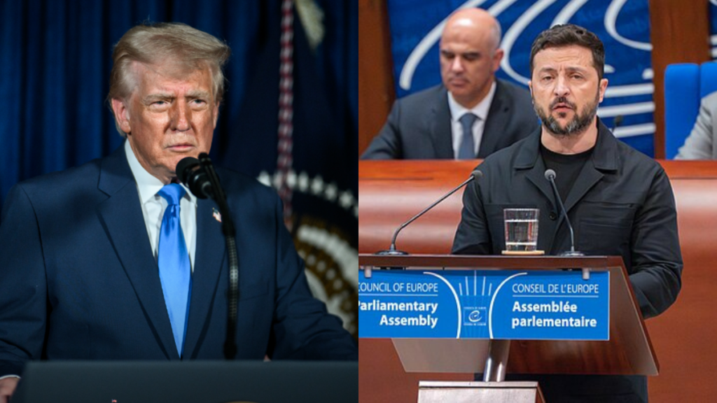 Donald Trump-Volodymyr Zelenskyy