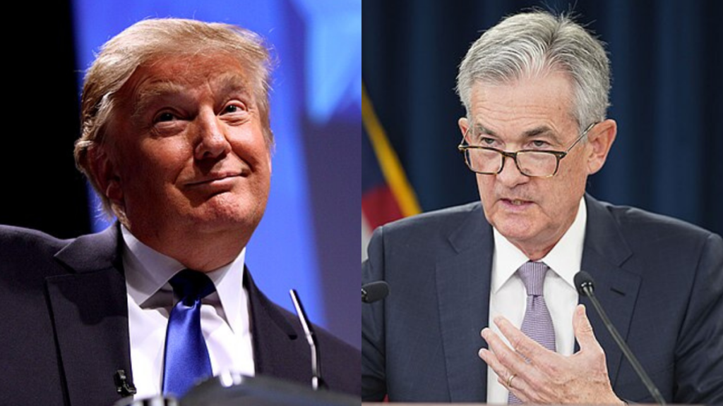 Donald Trump-Jerome Powell