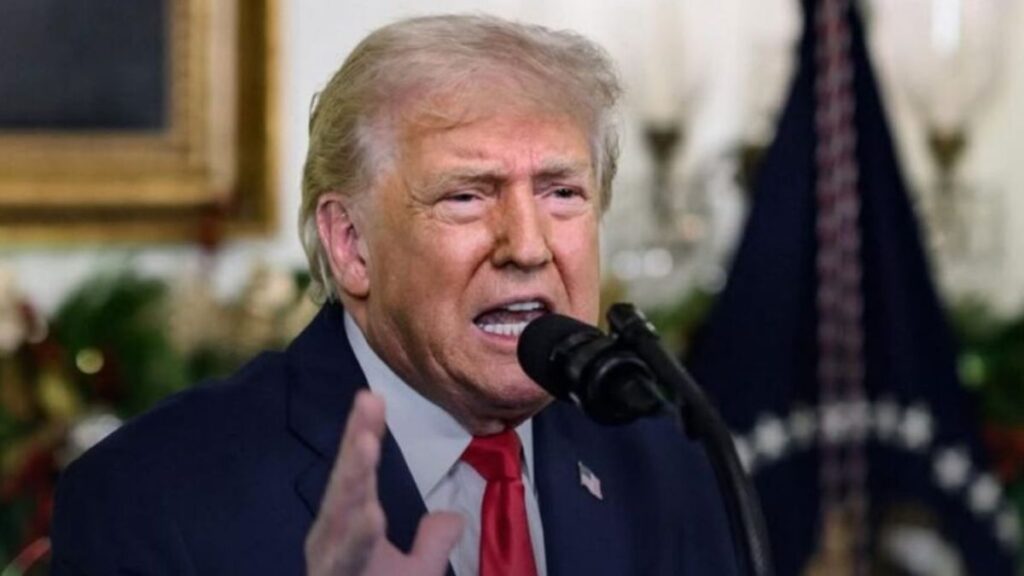 A Massachusetts man was arrested after years of online threats to kill Trump. (Image source: Donald Trump on Instagram).