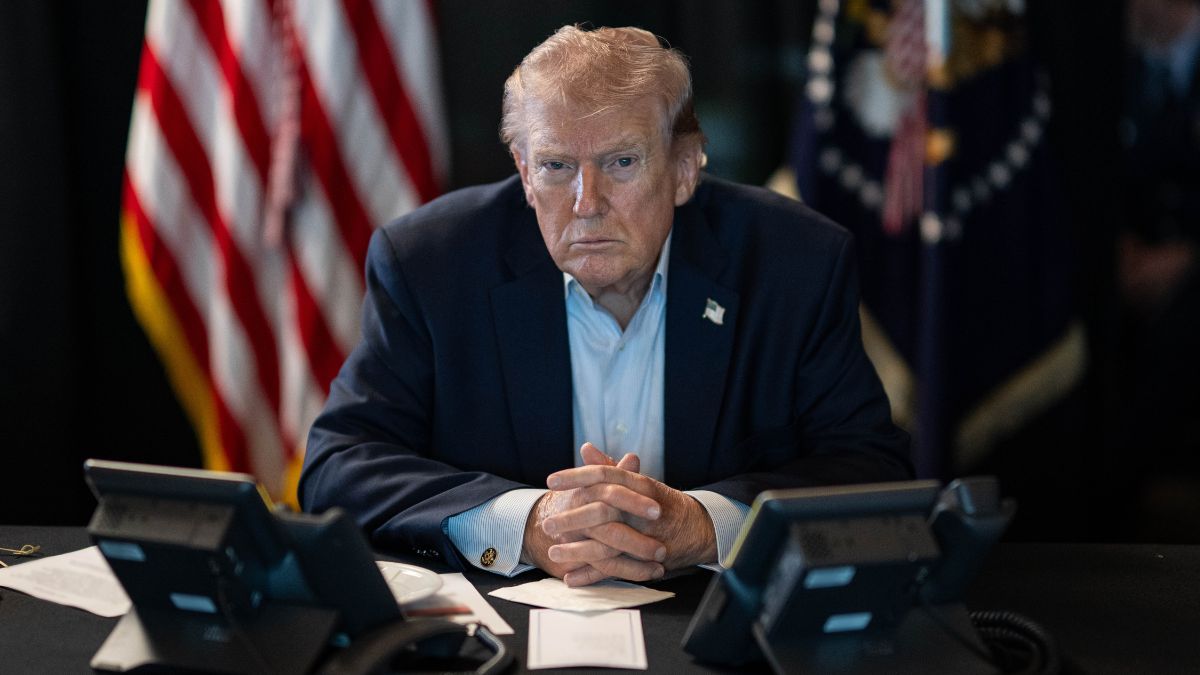Trump seen with Band-Aids on fingers amidst health concerns