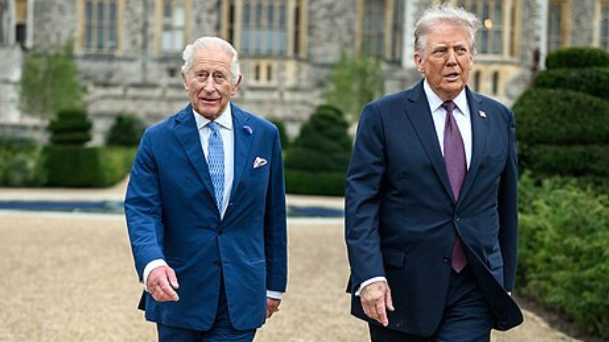 Body Language Expert Reveals How King Charles Felt After Trump Shared Story About His Mother’s ‘Crush’