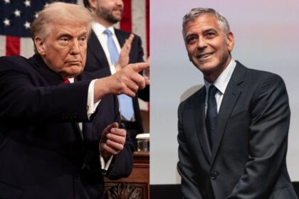 President Donald Trump George Clooney