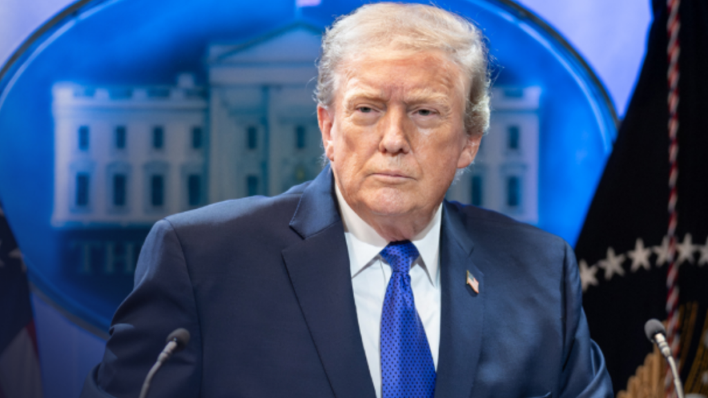 President Donald Trump said that “this will be a double-sided ceasefire”