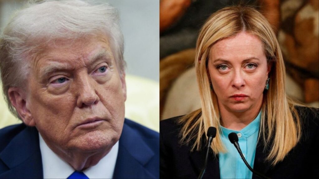 Donald Trump criticizes Italiam PM Meloni