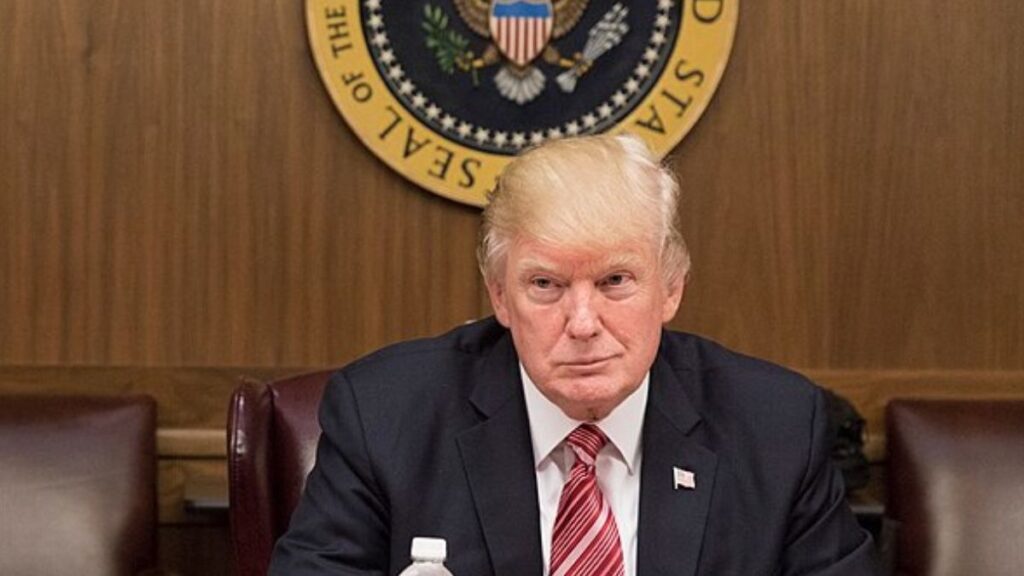 Donald Trump claimed he’s very happy with rising gas prices