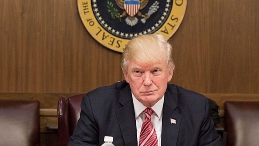 Donald Trump claimed he’s very happy with rising gas prices